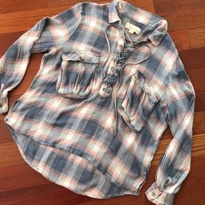 Vintage Havana plaid shirt